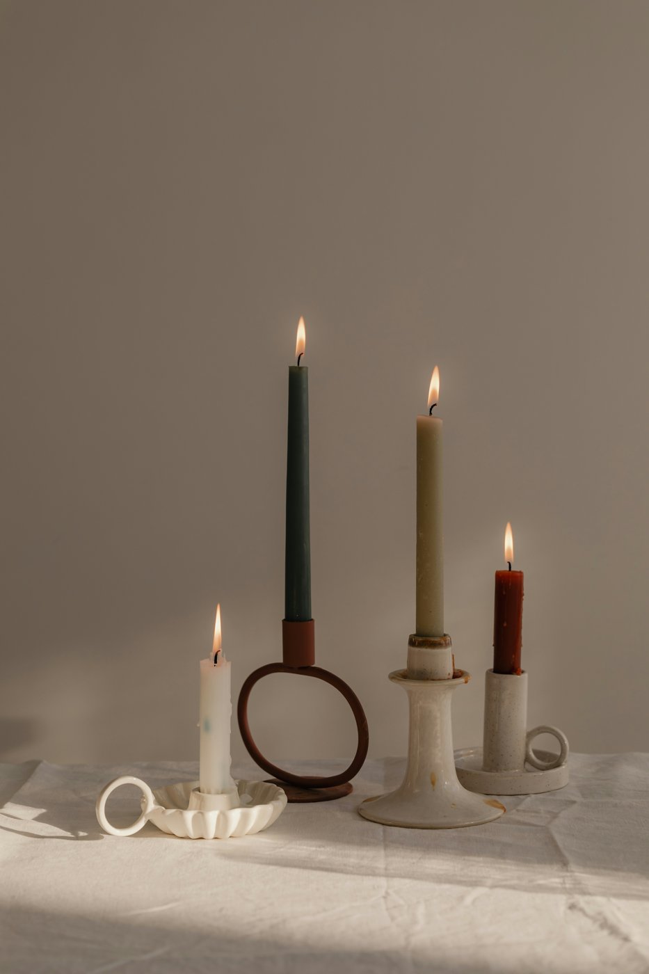 Related find: Sculptural candleholders